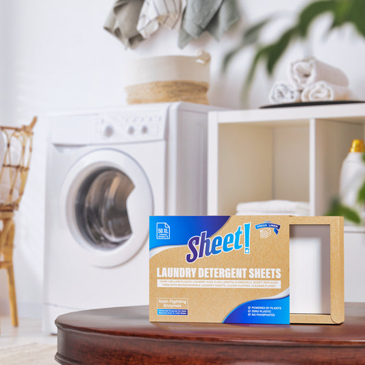Sheet! Fresh Linen - Laundry Detergent Sheets - 50 XL Sheets (Up to 100 Loads)